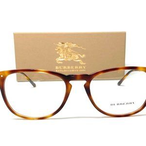 Burberry BE2258Q 3316 Light Havana Demo Lens Mens